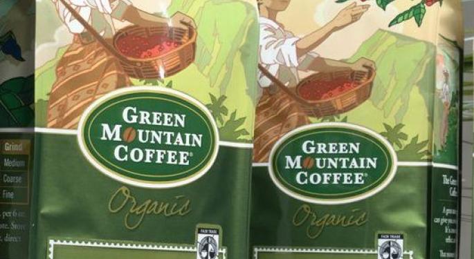 Green Mountain Coffee Roasters Falling GMCR